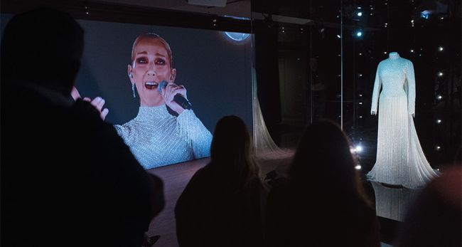 Céline en Dior»: dernier week-end pour admirer la robe que portait la diva aux JO de Paris